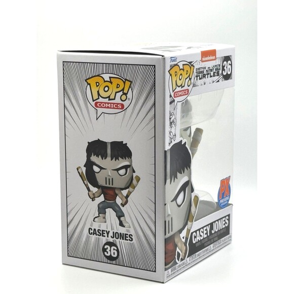 Funko Pop Teenage Mutant Ninja Turtles Casey Jones #36 PX Previews - Picture 3 of 5